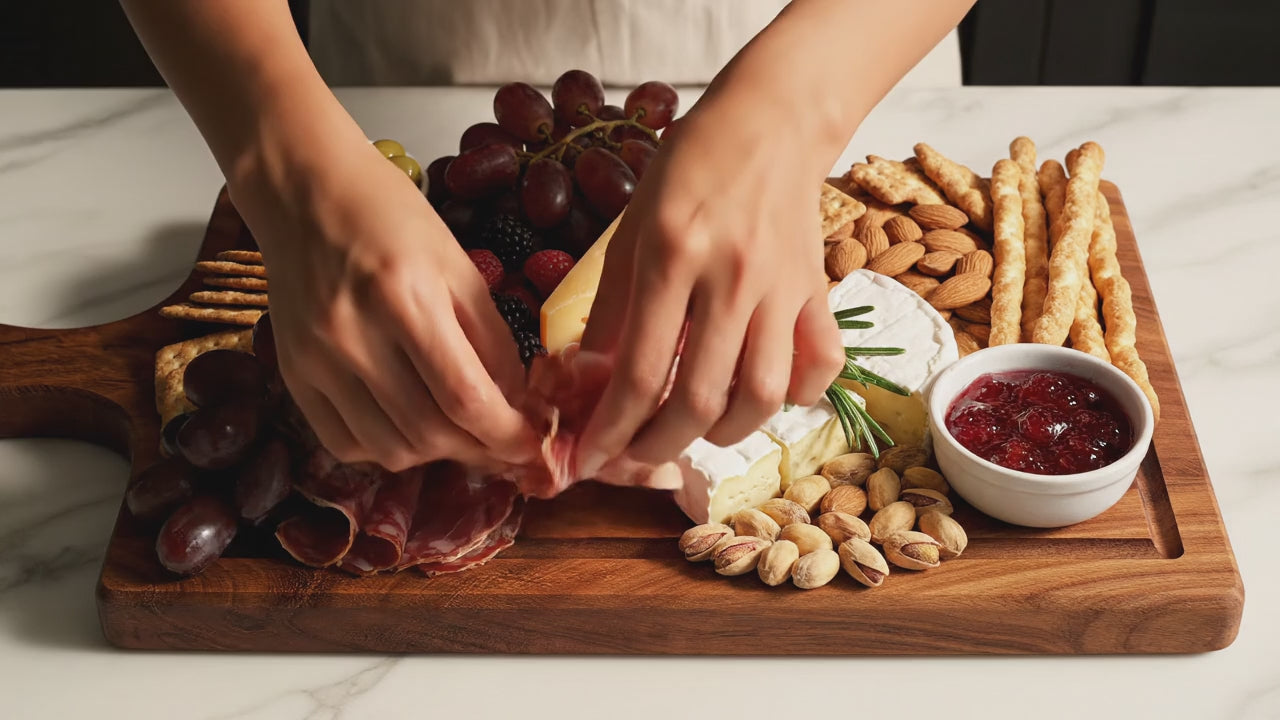 OCC charcuterie board assembled